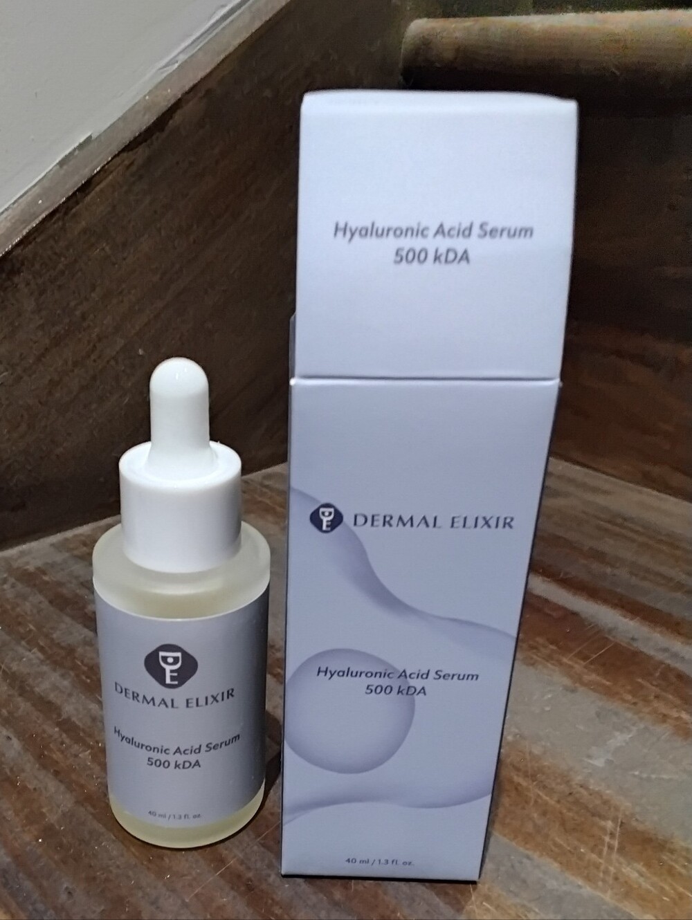 Dermal Elixir Hyaluronic Acid Serum 500KDA